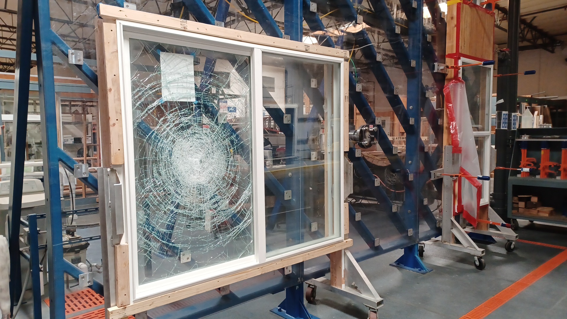 Missile-impact & cyclic testing to NAFS